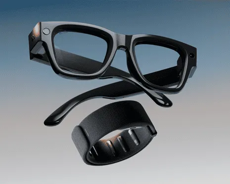 Meta Unveils First-Ever Ray-Ban Glasses with Built-In AR Screen